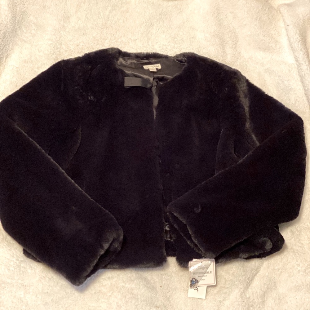 Faux Fur Black Jacket